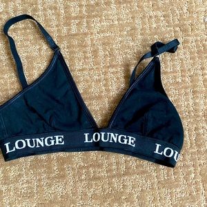 Lounge triangle bra size M